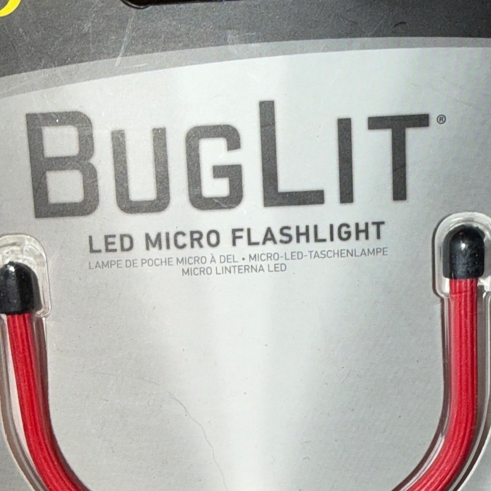 BugLit LED Micro Flashlight - Red - Picture 8 of 16